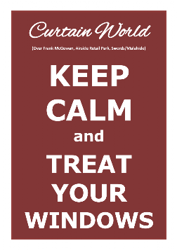 Keep Calm and Treat YOur Windows